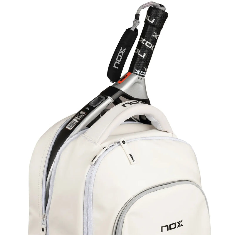 Abrir imagem na galeria, MOCHILA DE PADEL NOX PRO SERIES BRANCA