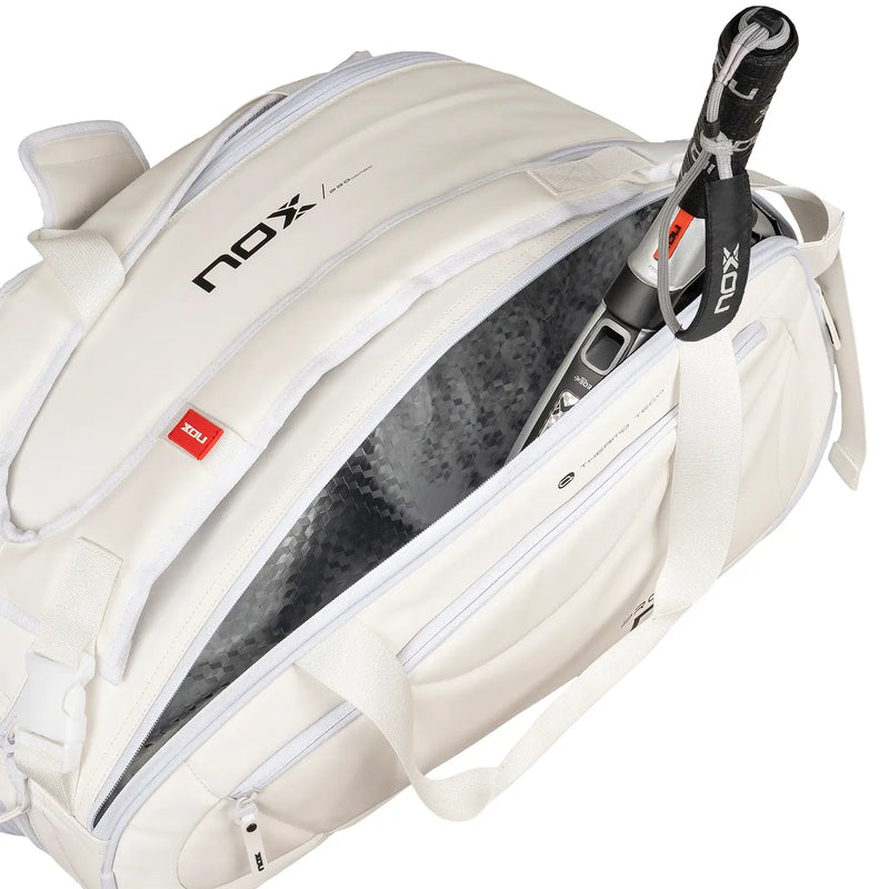 Carica immagine in Galleria Viewer, SACO DE PADEL NOX PRO SERIES BRANCO