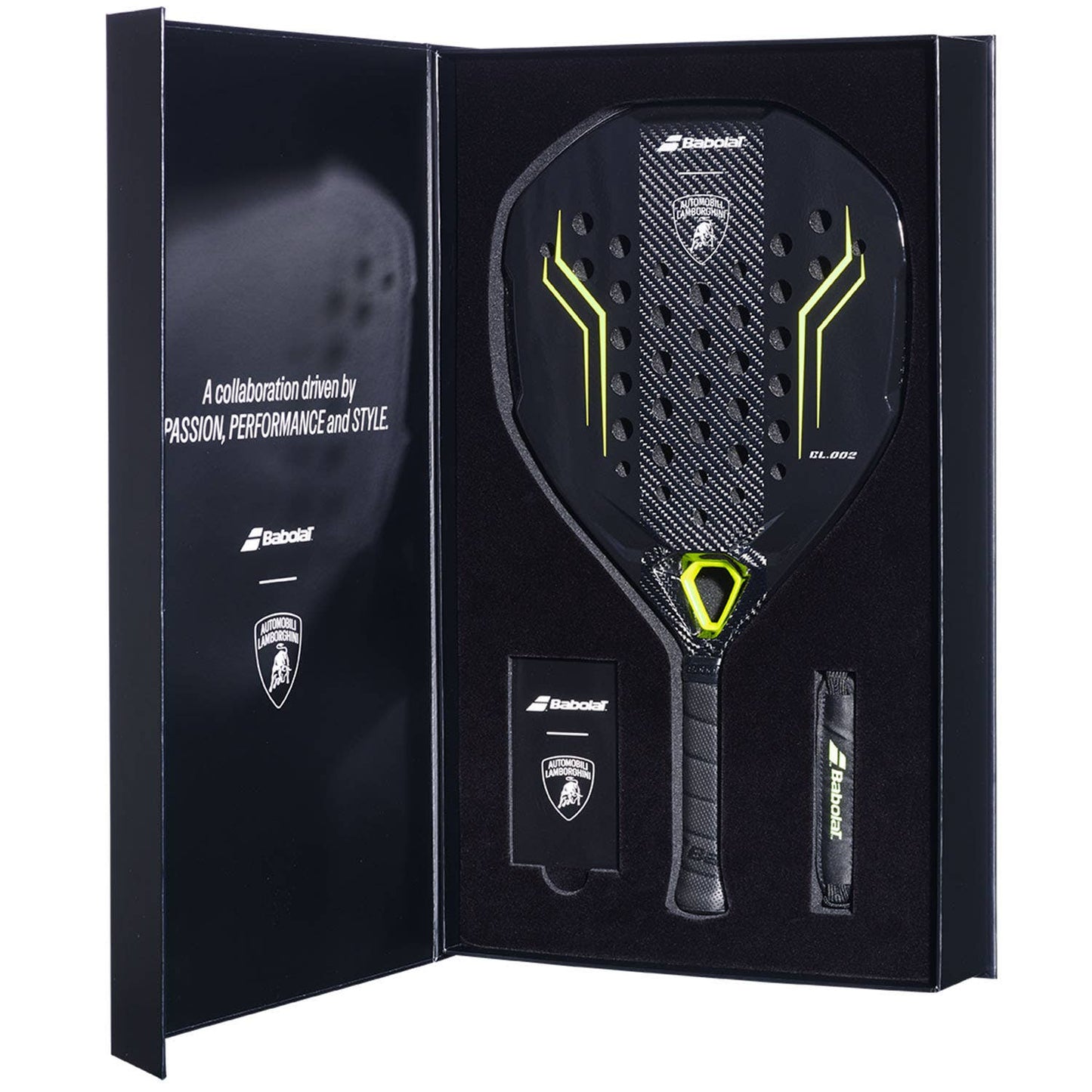 RAQUETE DE PADEL BABOLAT LAMBORGHINI BL002 PRETA - PRÉ-VENDA