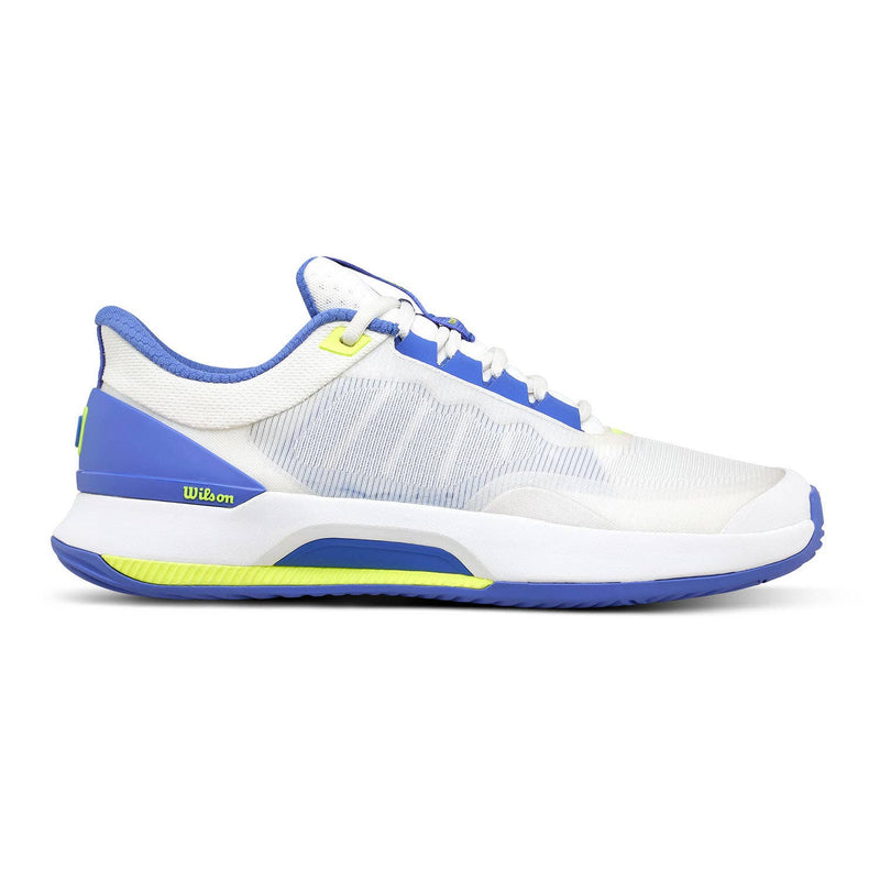 Carica immagine in Galleria Viewer, SAPATILHAS PADEL SENHORA WILSON INTRIGUE TOUR PADEL White/Amparo Blue/Safety Yellow