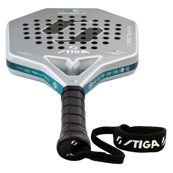 Abrir imagem na galeria, RAQUETE DE PADEL STIGA 1.3K Hard CYBERSHAPE