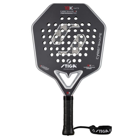 RAQUETE DE PADEL STIGA 18K X Hard CYBERSHAPE