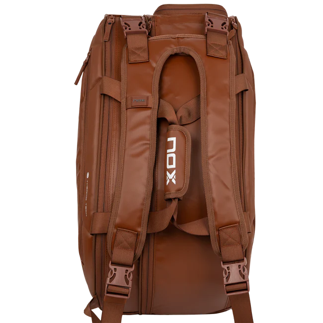 Abrir imagem na galeria, SACO DE PADEL NOX PRO SERIES CASTANHO CAMEL
