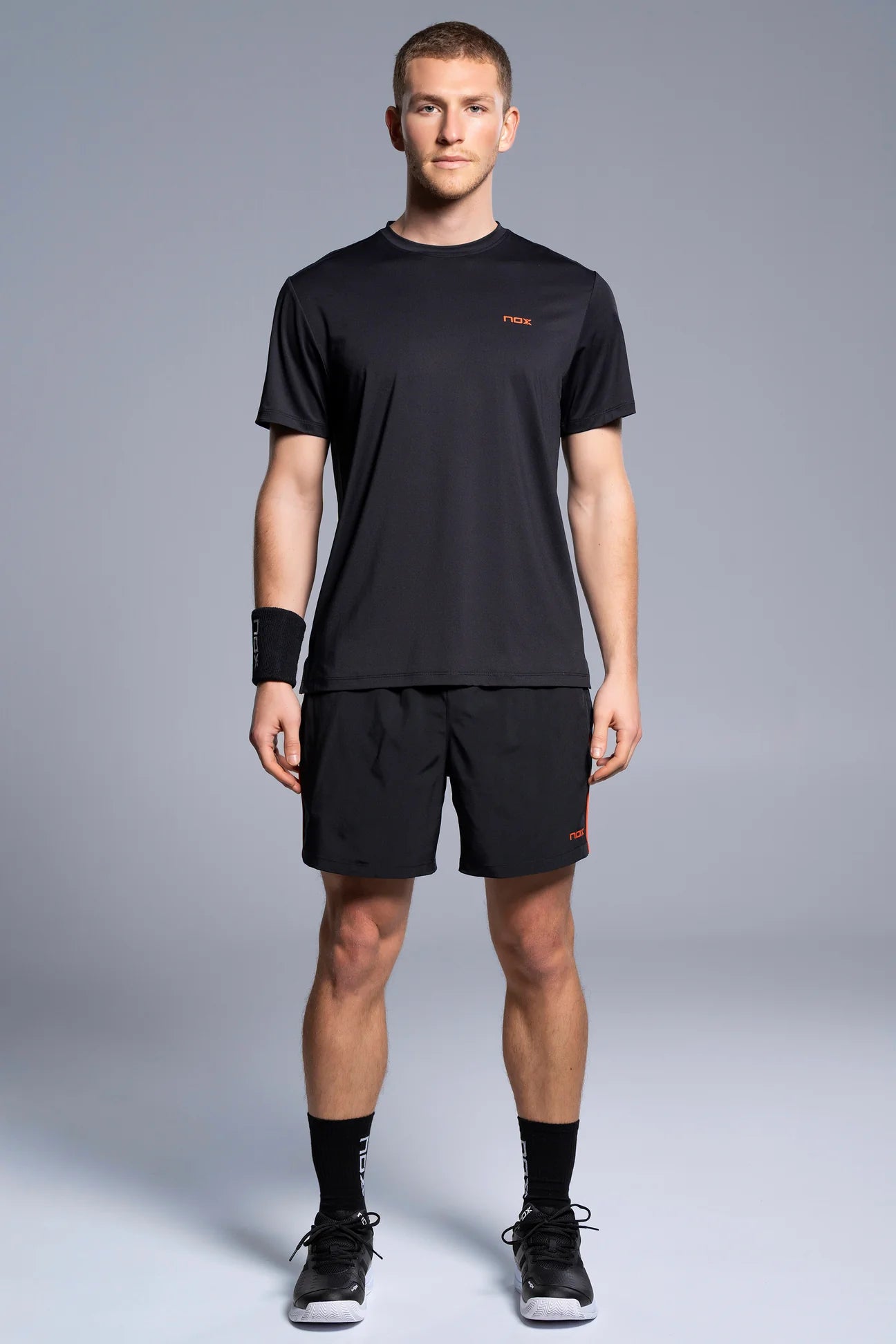 T-SHIRT HOMEM NOX TEAM PRETA