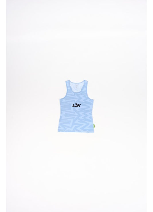 TOP DE ALÇAS MULHER LOK ETNIC AZUL