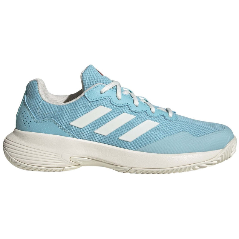 Carica immagine in Galleria Viewer, SAPATILHAS PADEL SENHORA ADIDAS GAMECOURT 2 LIGHT AQUA/OFF WHITE/BRIGHT
