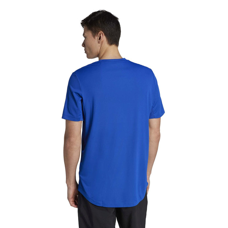 Laden Sie das Bild in Galerie -Viewer, T-SHIRT HOMEM ADIDAS CLUB 3STR AZUL ROYAL