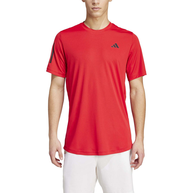 Laden Sie das Bild in Galerie -Viewer, T-SHIRT HOMEM ADIDAS CLUB 3STR SCARLET