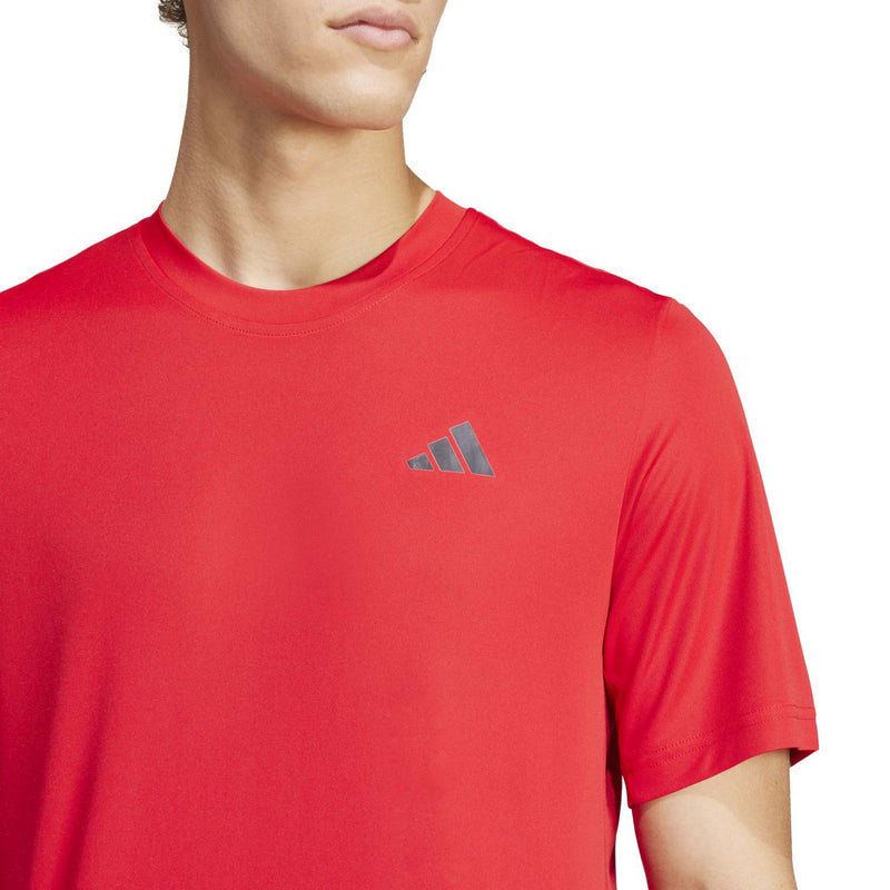 Laden Sie das Bild in Galerie -Viewer, T-SHIRT HOMEM ADIDAS CLUB 3STR SCARLET