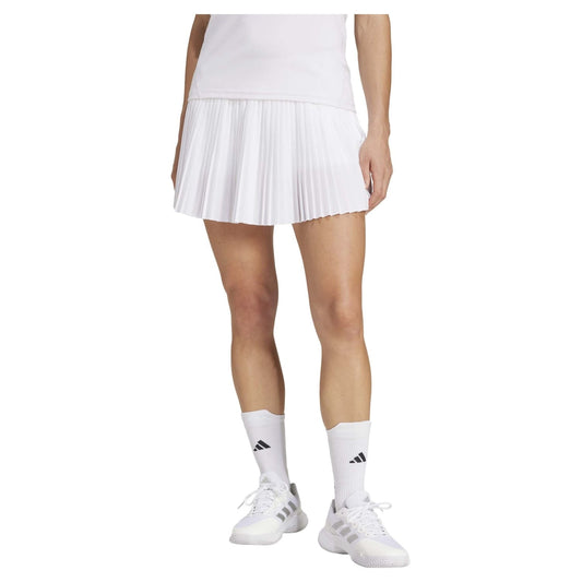 SAIA MULHER PADEL ADIDAS CLUB PLEAT BRANCA
