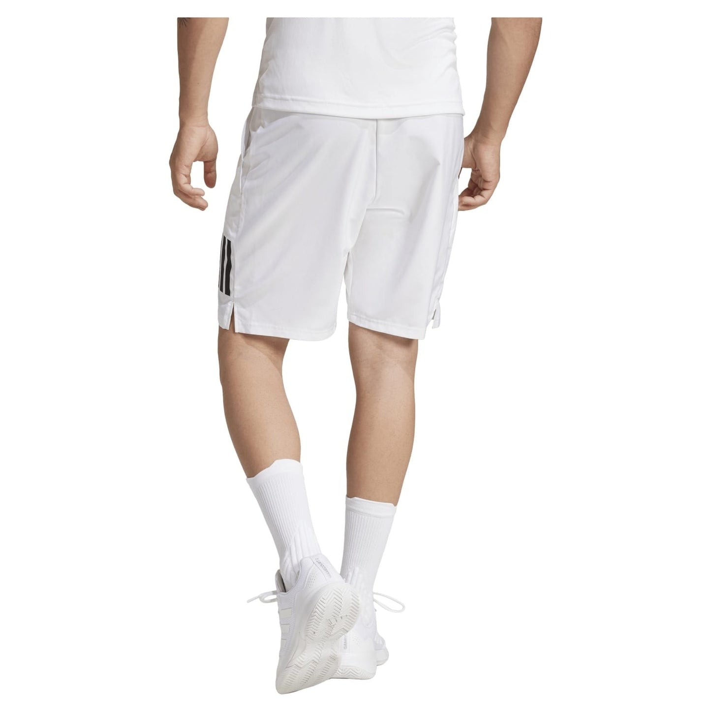 CALÇÃO HOMEM PADEL ADIDAS CORTO CLUB 3STR BRANCO 7''