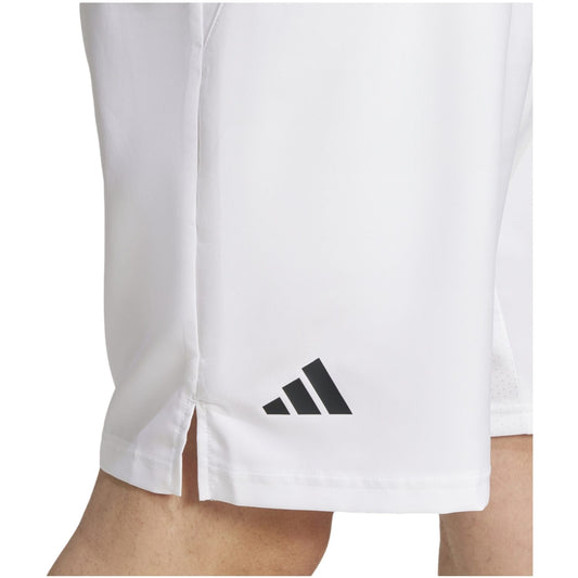 CALÇÃO HOMEM PADEL ADIDAS CORTO CLUB 3STR BRANCO 7''