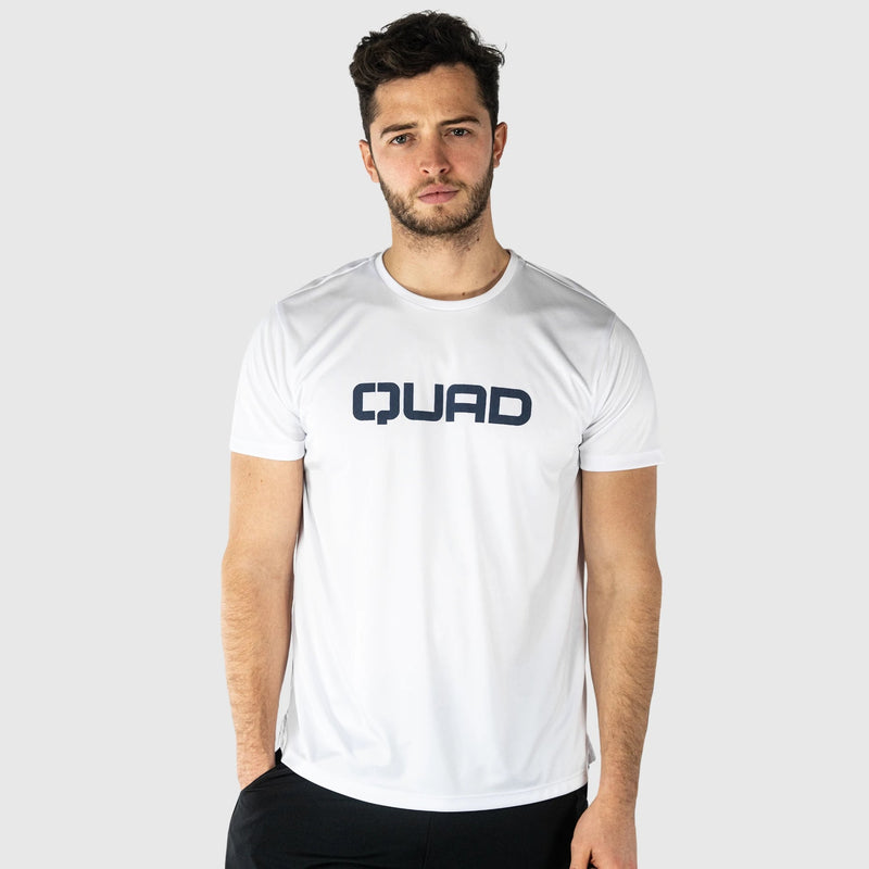 Abrir imagem na galeria, T-SHIRT DE HOMEM QUAD ESSENCE BRANCO