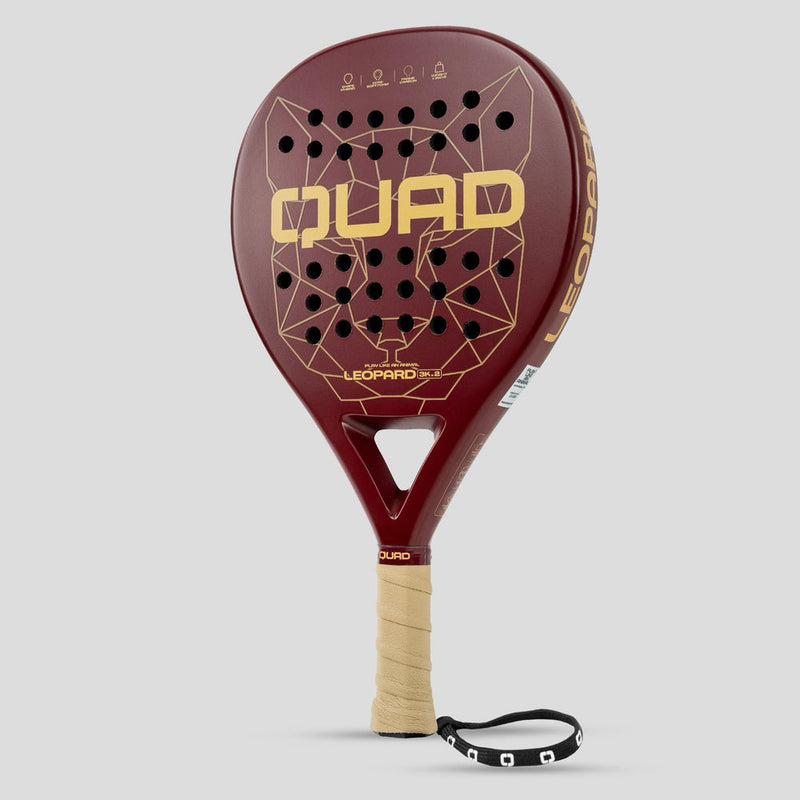 Abrir imagem na galeria, RAQUETE DE PADEL QUAD LEOPARD