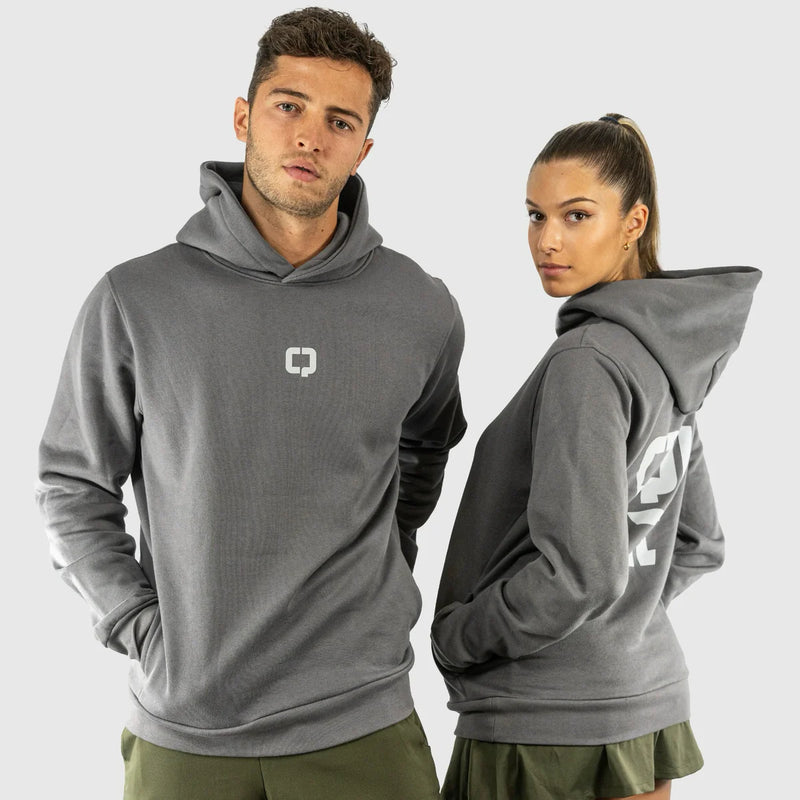 Abrir imagem na galeria, SWEATSHIRT MULHER QUAD Stylish Hoodie Cinza