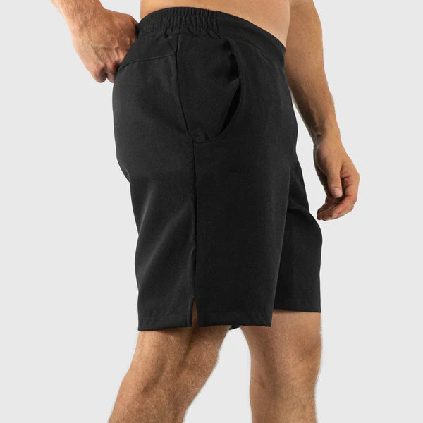 Cargue la imagen en el visor de la galería, PANTALONES CORTOS HOMBRE CUADRO PADEL COURT NEGRO