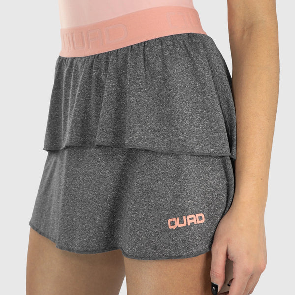 Abrir imagem na galeria, SAIA COM FOLHOS MULHER QUAD