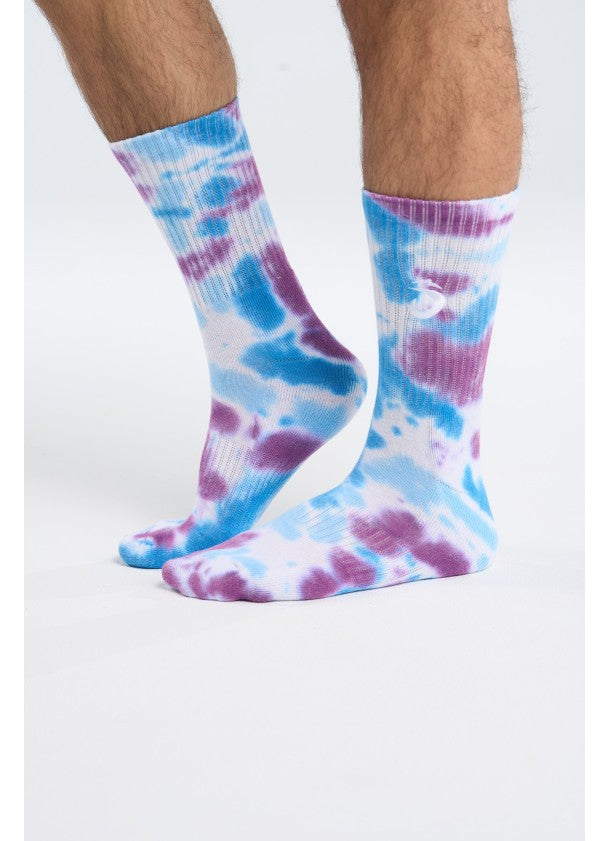 Abrir imagem na galeria, MEIAS LOK Tyedye Azul