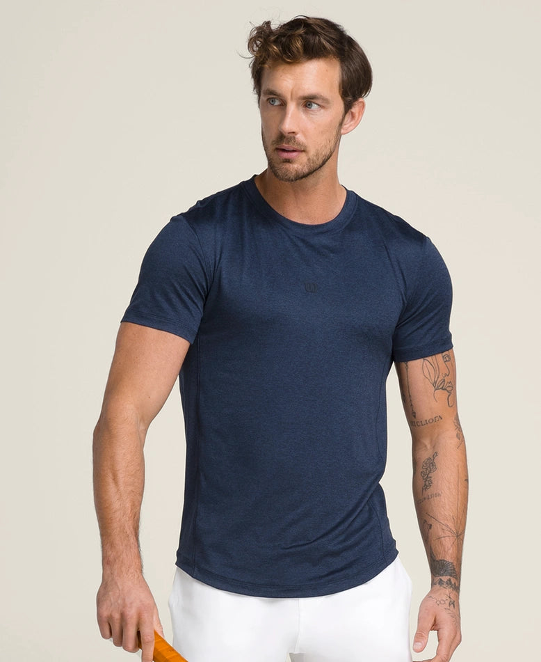 T-SHIRT HOMEM WILSON Everyday Performance AZUL