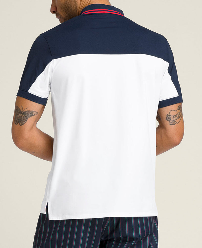 Carica immagine in Galleria Viewer, POLO HOMEM WILSON ADVANTAGE ZIP CLASSIC NAVY