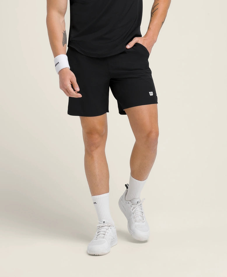 CALÇÃO HOMEM WILSON TOURNAMENT 7" UNLINED PRETO