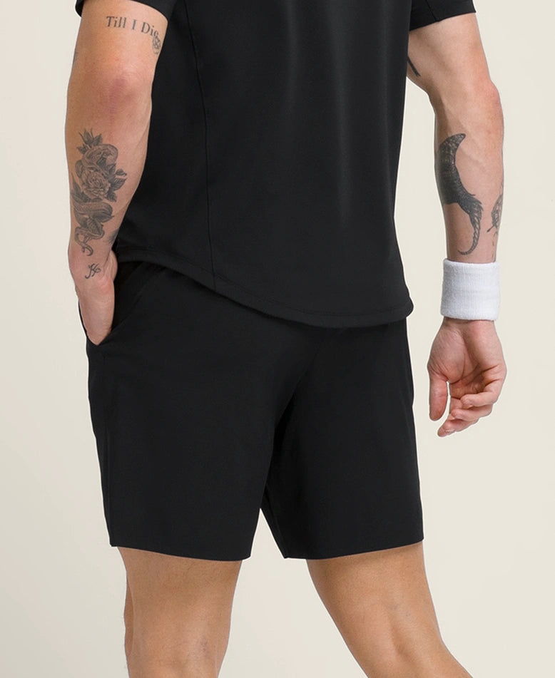 CALÇÃO HOMEM WILSON TOURNAMENT 7" UNLINED PRETO