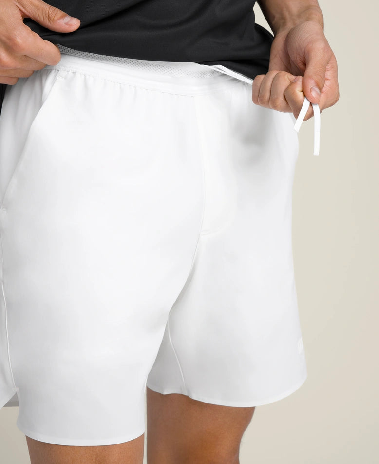 CALÇÃO HOMEM WILSON TOURNAMENT 7" UNLINED BRANCO