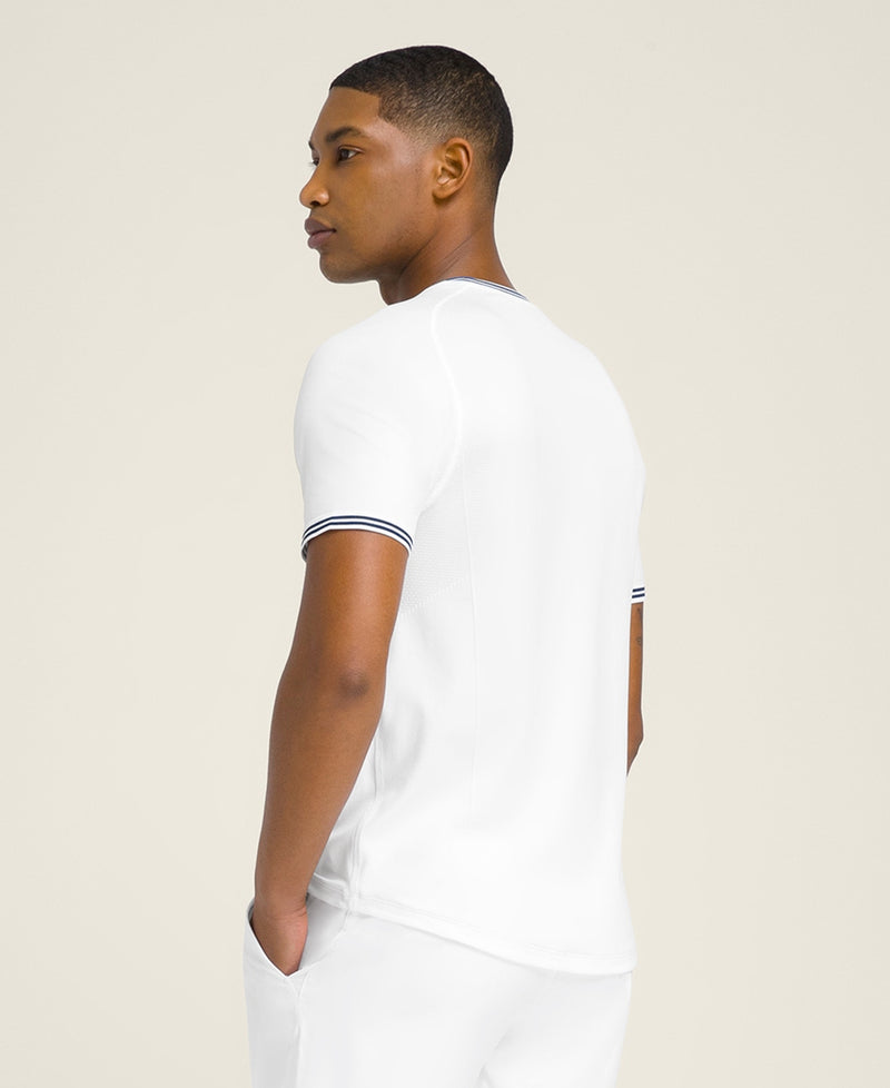 Carica immagine in Galleria Viewer, T-SHIRT HOMEM WILSON COURT PERFORMANCE BRANCO