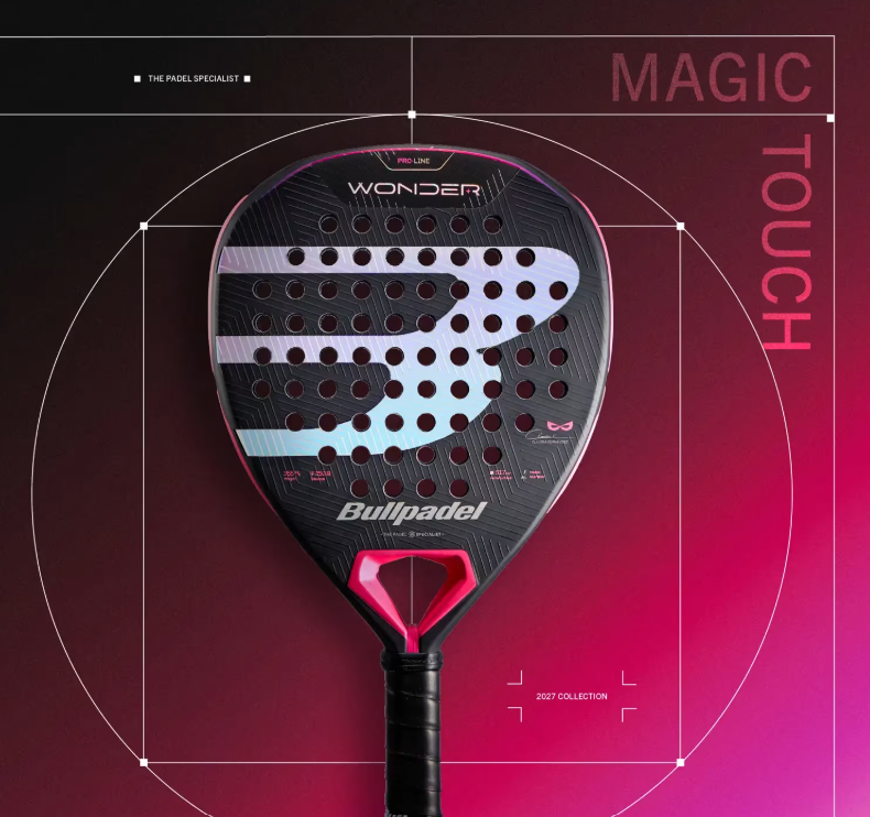 Carica immagine in Galleria Viewer, RAQUETE DE PADEL BULLPADEL WONDER 27 DE CLAUDIA FERNÁNDEZ