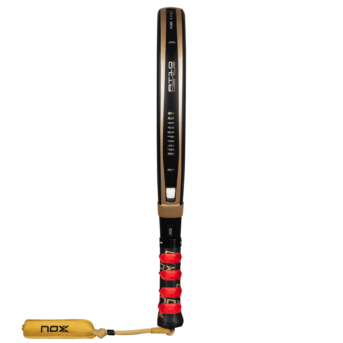RAQUETE DE PADEL NOX AT10 LUXURY GENIUS 18K ALUM 2026 by AGUSTIN TAPIA