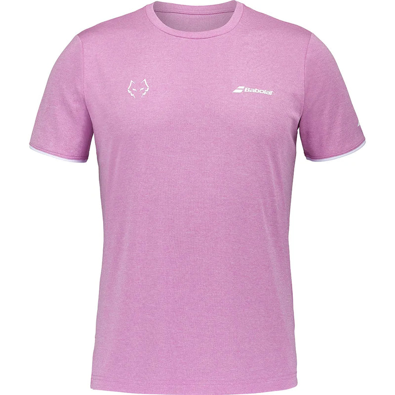 Cargue la imagen en el visor de la galería, CAMISETA HOMBRE BABOLAT JUAN LEBRON ROSA