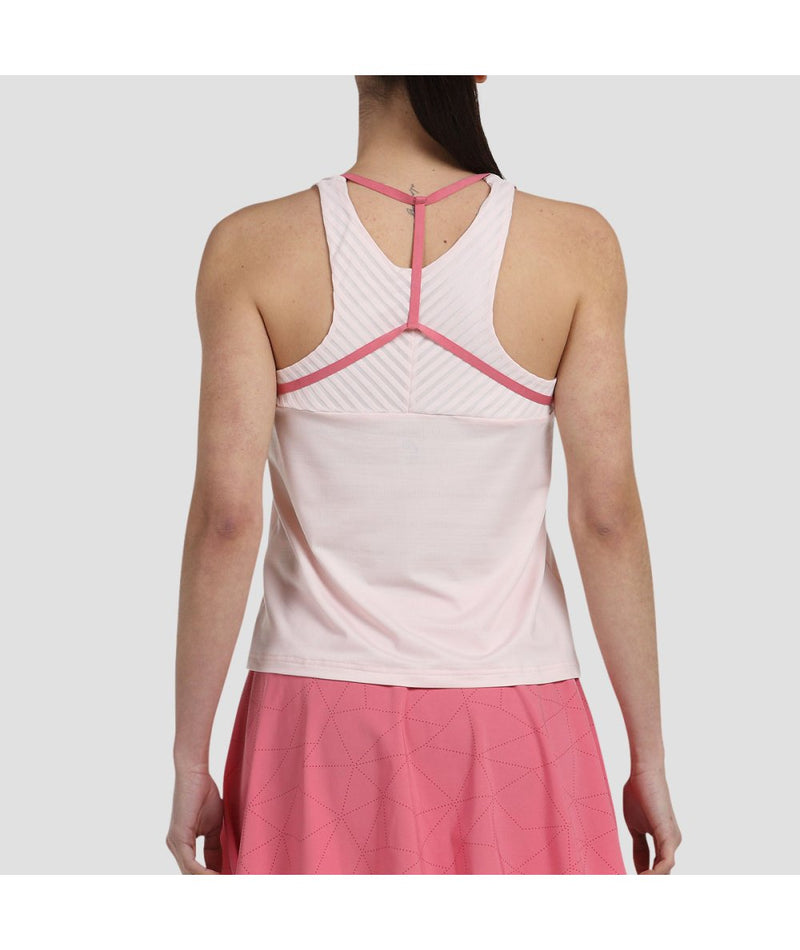 Abrir imagem na galeria, TOP DE ALÇAS MULHER BULLPADEL EDRAR ROSA PASTEL