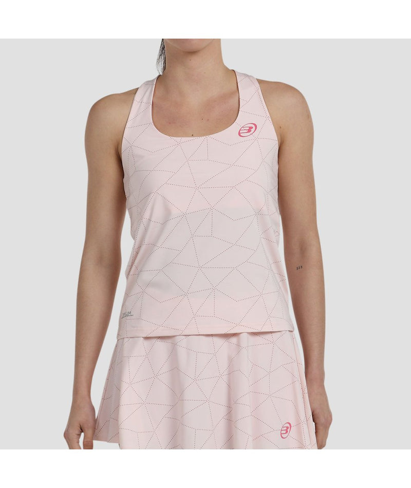 Abrir imagem na galeria, TOP DE ALÇAS MULHER BULLPADEL ESTAS ROSA PASTEL