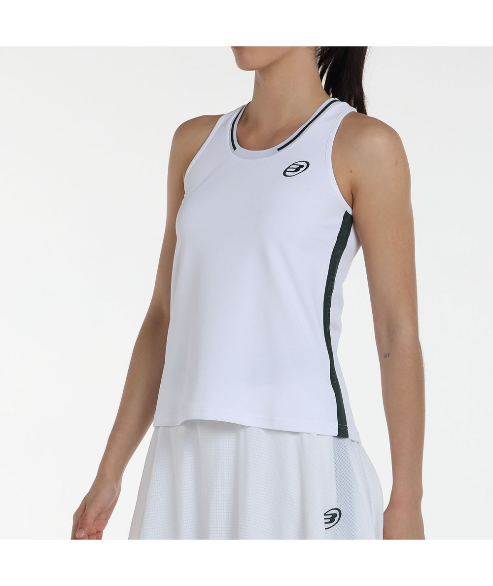 TOP DE MULHER BULLPADEL LERNA BRANCA