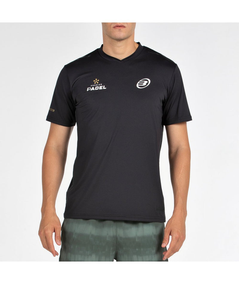 Abrir imagem na galeria, T-SHIRT HOMEM BULLPADEL PERICO PRETO Premier Padel