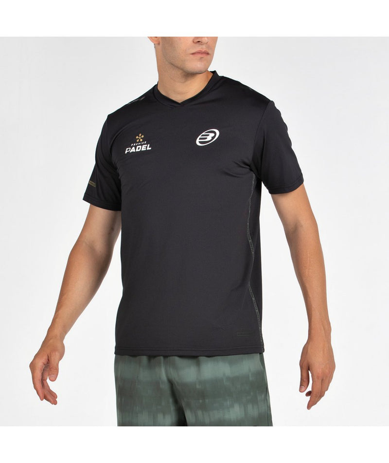 Abrir imagem na galeria, T-SHIRT HOMEM BULLPADEL PERICO PRETO Premier Padel