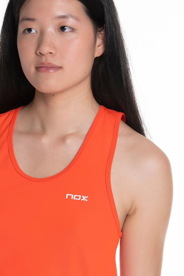 TOP DE ALÇAS MULHER NOX TEAM FIT VERMELHO