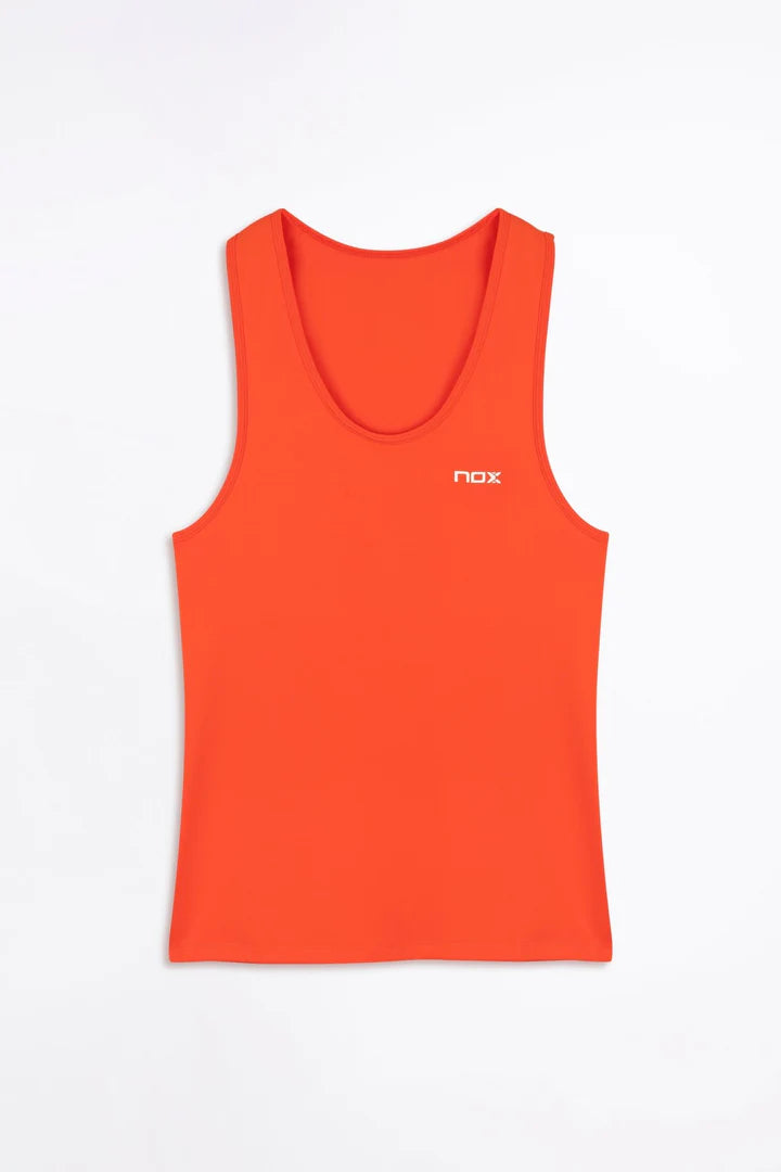 TOP DE ALÇAS MULHER NOX TEAM FIT VERMELHO