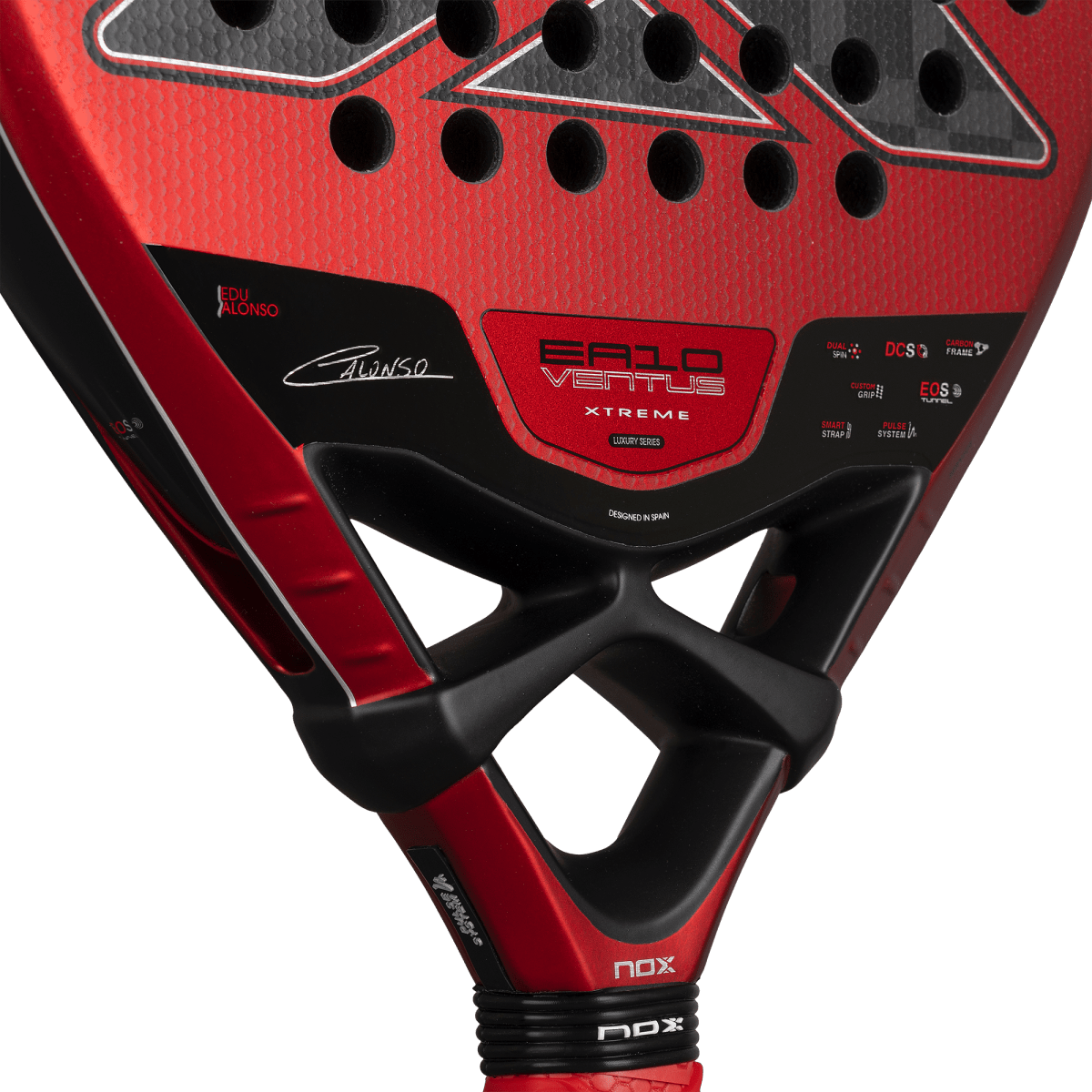RAQUETE DE PADEL NOX EA10 VENTUS HYBRID 12K XTREM by EDU ALONSO - PRÉ-VENDA