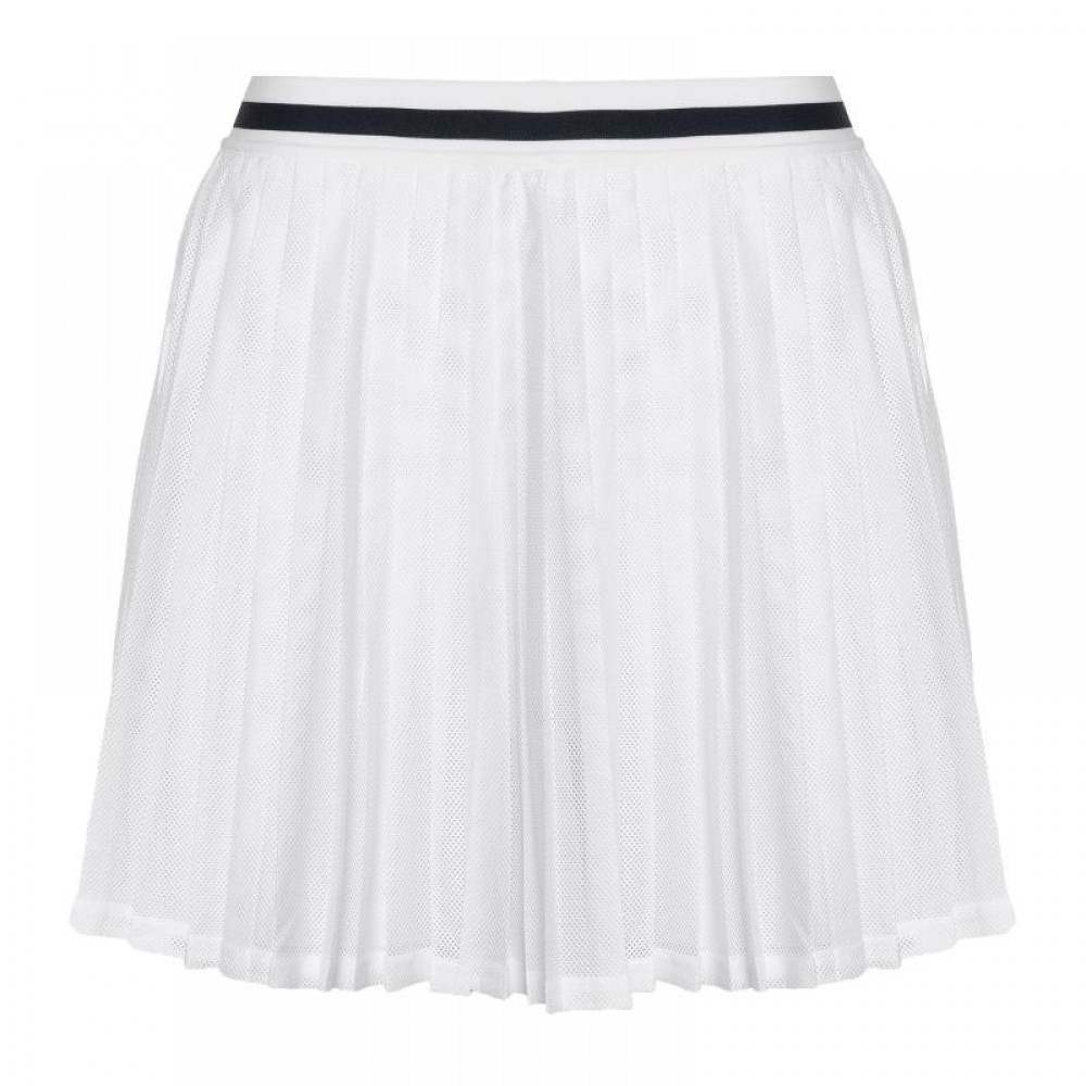 SAIA MULHER WILSON TEAM PLEATED BRIGHT WHITE