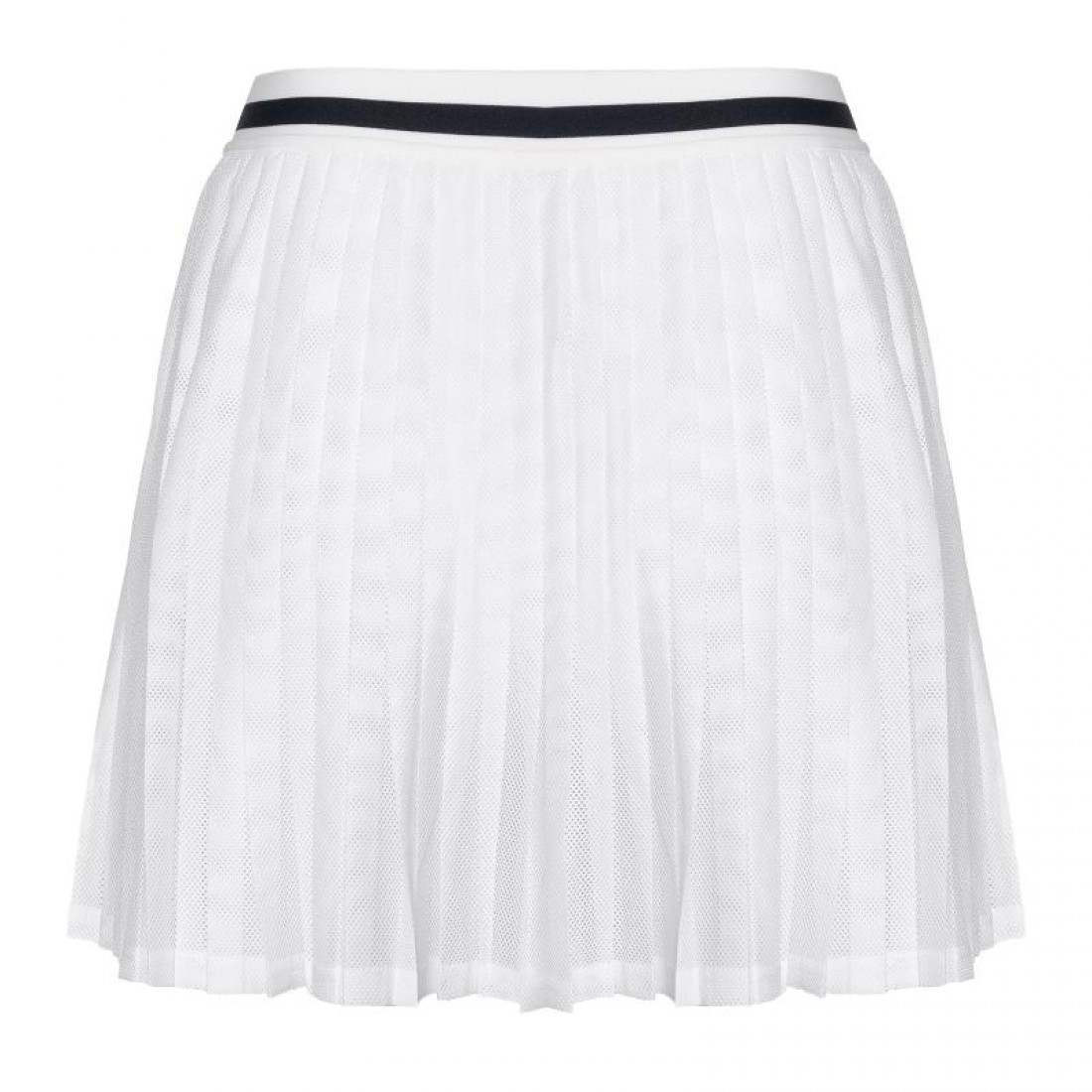 SAIA MULHER WILSON TEAM PLEATED BRIGHT WHITE