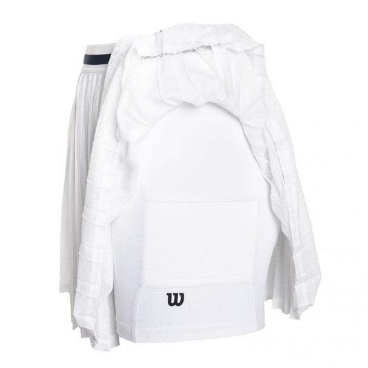 SAIA MULHER WILSON TEAM PLEATED BRIGHT WHITE