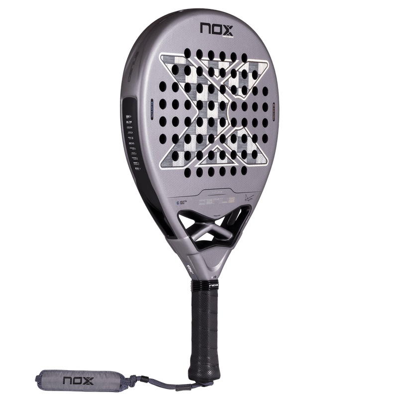 Abrir imagem na galeria, RAQUETE DE PADEL NOX GENIUS 18K ALUM 2027 by AGUSTÍN TAPIA - PRÉ VENDA