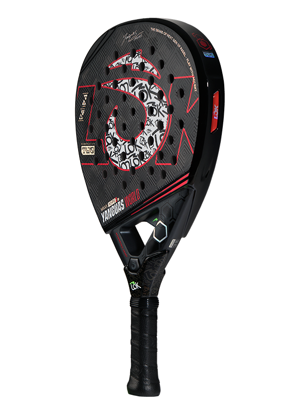 Abrir imagem na galeria, RAQUETE DE PADEL LOK MAXX HYPE YANGUAS WORLD