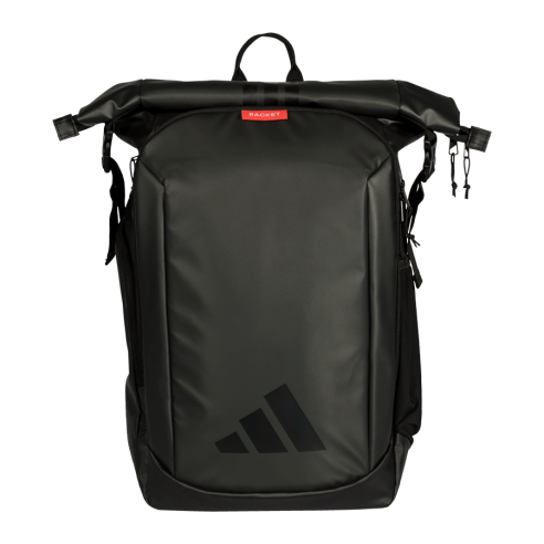 Cargue la imagen en el visor de la galería, MOCHILA DE PÁDEL ADIDAS MULTIGAME NEGRA 2026 DE ALE GALÁN