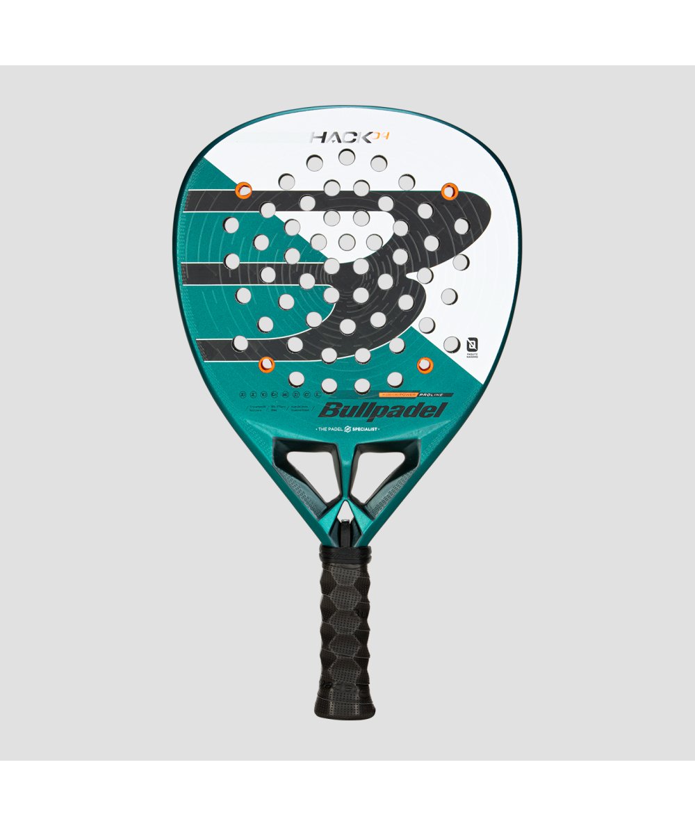 RAQUETE DE PADEL BULLPADEL HACK 04 25 DE PAQUITO NAVARRO
