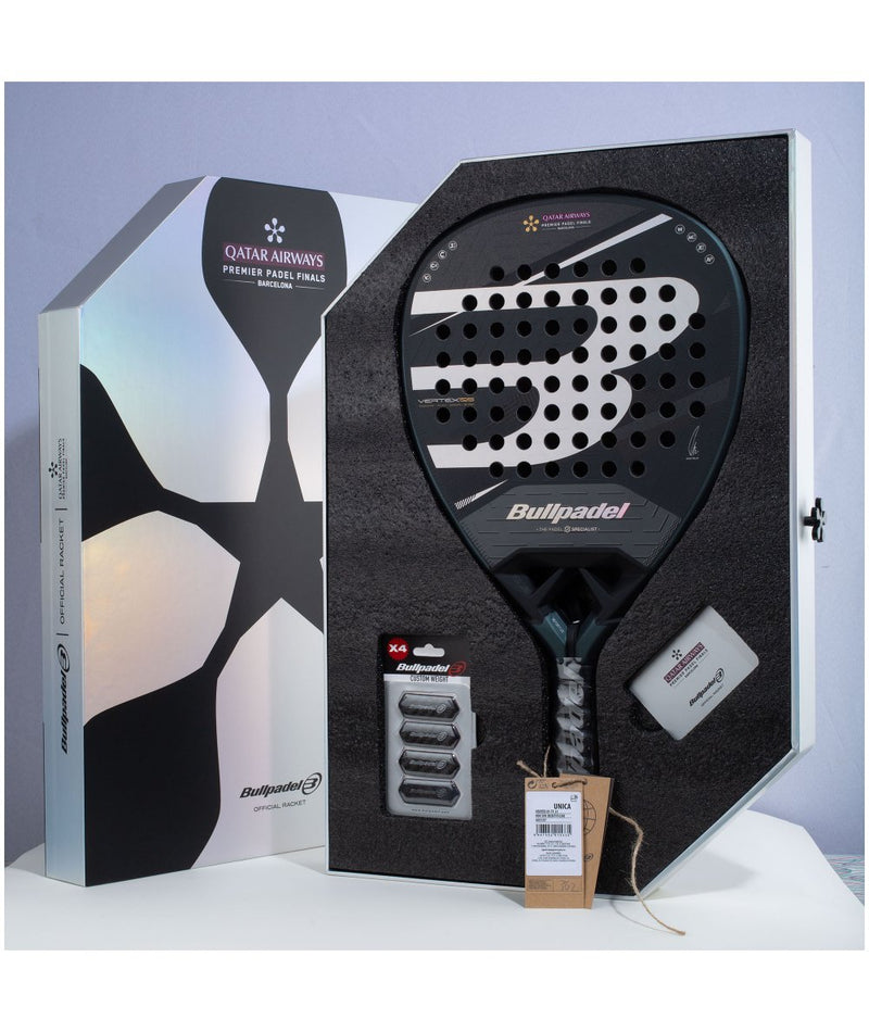 Abrir imagem na galeria, RAQUETE DE PADEL BULLPADEL VERTEX 05 TF 25 de JUAN TELLO