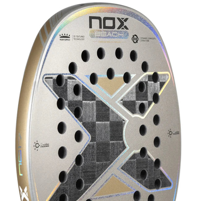 Abrir imagem na galeria, RAQUETE DE BEACH TENNIS NOX NG17 - NICO GIANOTTI