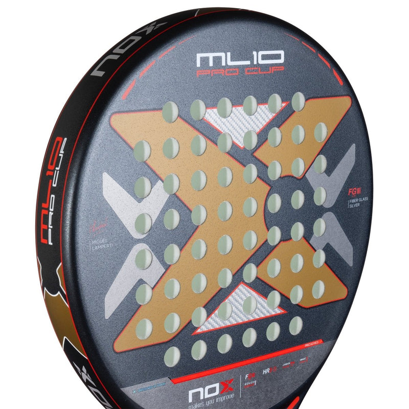 Abrir imagem na galeria, RAQUETE DE PADEL NOX ML10 PRO CUP ROUGH SURFACE