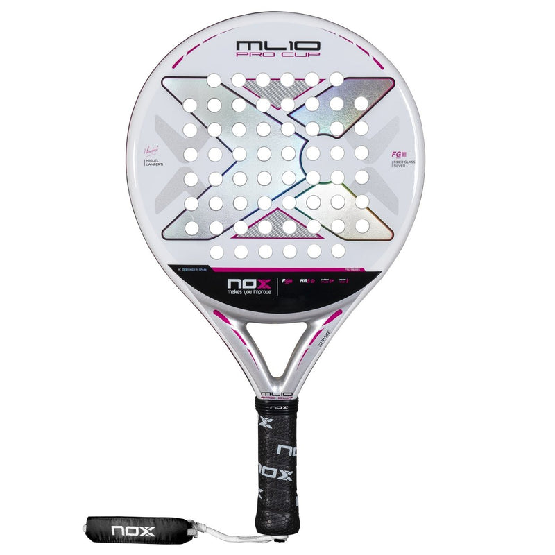 Abrir imagem na galeria, RAQUETE DE PADEL NOX ML10 PRO CUP SILVER
